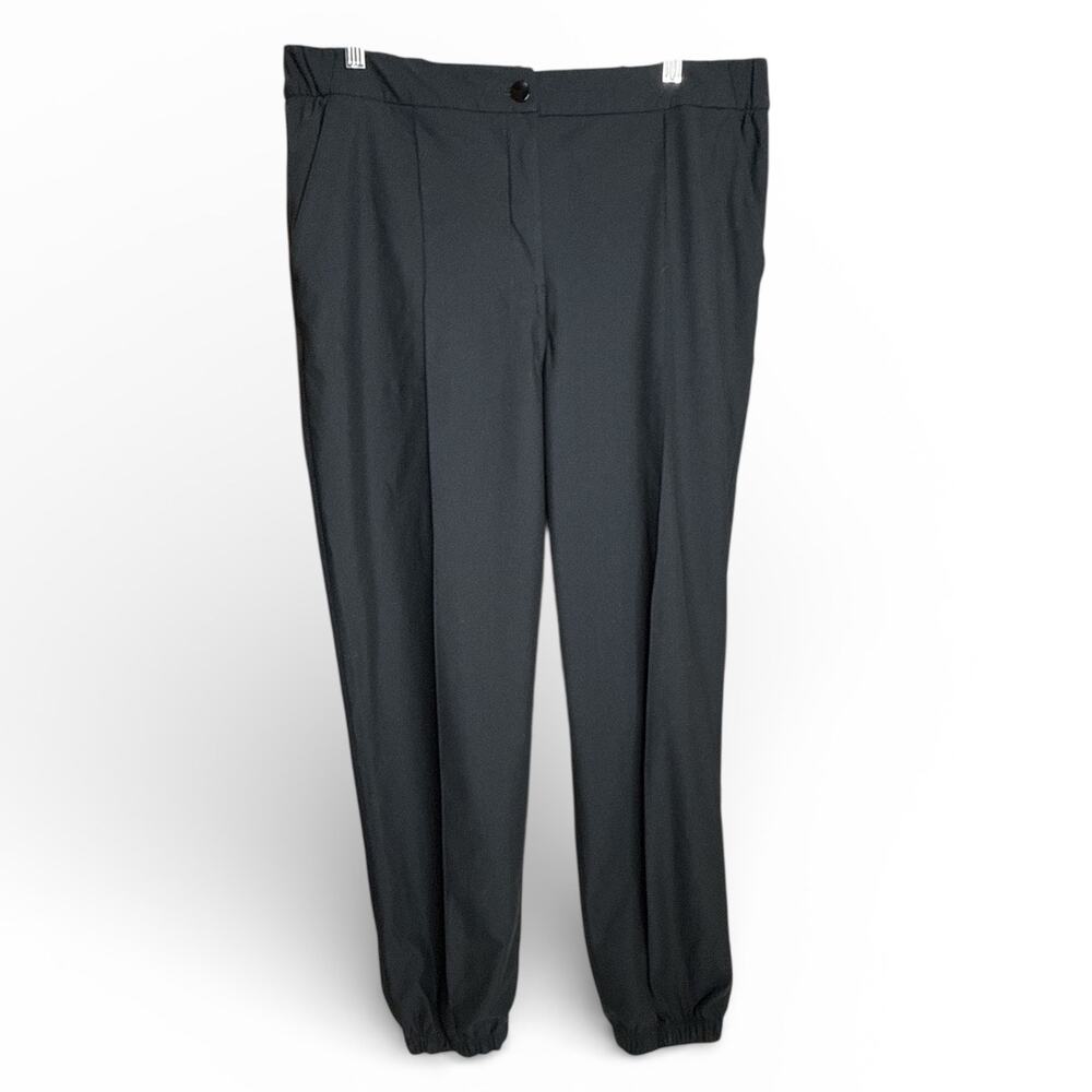 Lululemon BLACK Warpstreme High Rise 7/8 Jogger Pants Women Size 10 Athletic